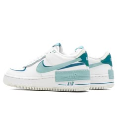 The Nike Women’s Air Force 1 Shadow makes an impression with its premium aesthetic. Composed of leather and textile at the upper, the sneaker utilizes a textile lining paired with Air cushioning at the midsole. Perforations are also placed at the toe box. Nike branding is seen throughout the exterior and interior, such as at the heels, tongue, and insole. The Air cushioning is supported by a rubber outsole for a finishing touch. DUE TO THE NATURE OF THIS PRODUCT, ALL SALES ARE FINAL. Leather/tex Nike Court Royale 2 Mid High Top, Nike Air Force 1 Sculpt Blue, Luxury Blue Nike Air Force 1, Blue Nike Women, Platform Nike Blazers Blue, Affordable Fade-resistant Blue Sneakers, Blue Shoes Air Force, Luxury Blue Nike Air Force 1 Sporty Sneakers, Basket Nike Air Force 1