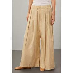 Brown cotton (100% Cotton). Pants. Pull on. 28" inseam. 12.5" rise. Imported. Rent The Runway, Closet Designs, Professional Look, Cotton Pants, Wide Leg Trousers, High Fashion, Trousers, Pants, Fashion Design