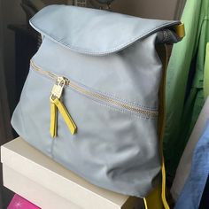 Women’s Handbag!!! Trendy Yellow Softback Bag, Trendy Yellow Backpack Style Shoulder Bag, Trendy Yellow Backpack For Everyday, Yellow Shoulder Backpack For School, Trendy Yellow Backpack For Everyday Use, Trendy Yellow Backpack Shoulder Bag, Yellow Travel Shoulder Bag Backpack, Yellow Satchel Backpack For Daily Use, Yellow Leather Travel Backpack With Adjustable Strap