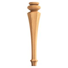 a wooden post on a white background