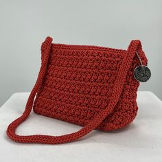 No Tags, But New Condition And Never Used! Measures 8.5” Long, 3” Wide, 5” Deep. Red Crochet Tote Bag For Everyday, Red Crochet Bag With Adjustable Strap, Red Crochet Shoulder Bag For Everyday Use, Red Rectangular Crochet Bag For Everyday Use, Everyday Red Rectangular Crochet Bag, Red Crochet Crossbody Bag For Travel, Red Crochet Satchel Bag For Travel, Red Crochet Tote Bag, Red Crochet Shoulder Bag For Travel