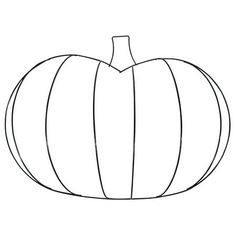 a black and white drawing of a pumpkin with the top half cut out to look like it