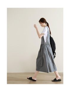 simplelinenlife-cotton-casual-summer-long-women-dresses Strap Dress Casual, Women Cotton Dress, Organic Colors, Suspender Dress, Loose Style, Organic Cotton Fabric, Casual Summer Dresses, Strap Dress, Women Dresses