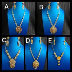 Gold color plated metal jewelry. Care instructions: keep in zip lock bag. Thai Necklace, Thai Outfits, Traditional Skirts, Traditional Wedding Dress, Thai Costume, Triangle Pillow, Ancient Designs, Traditional Wedding Dresses, Wedding Jewellery