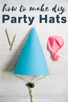 how to make diy party hats for kids