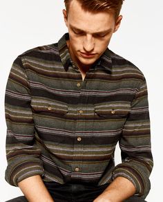 Outfits With Striped Shirts, Mens Inspiration, Shirt Outfit Men, Outfit Grid, Shirt Outfit, Sweater Outfits