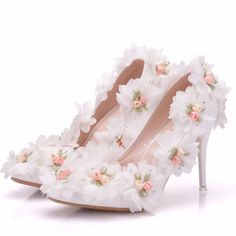 Gender: For WomenStyle: Fashion,KoreanOccasion: Casual,Party/Club,Office/CareerHeel Height: 9.5cmPlatform Height: 0.5cmSeason: Spring,Summer,Fall/Autumn,WinterPackage Contents: 1 x Shoes (Pair)Please see our size guide as below, you can choose the size according to your foot length and width.If your foot is a little wide and thick, we suggest you choose 1 size larger.Size Guide:28 = foot length 18.5-19cm (Foot width=6.5-7cm)29 = foot length 19-19.5cm (Foot width=7cm)30 = foot length 19.5-20cm (F White Rhinestone Wedding Shoes For Spring, White Spring Wedding Shoes, White Wedding Shoes For Spring Banquet, Spring Wedding Shoes For Banquet With Closed Toe, Spring Wedding Shoes For Banquet, Closed Toe, Spring Banquet Wedding Shoes With Closed Toe, Spring Wedding Banquet Shoes With Closed Toe, White Rhinestone Heels For Banquet, Spring Wedding Court Shoes