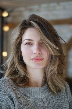 Dynamic side-swept shag cut with asymmetrical layers for a voluminous, tousled bohemian look Layered Shag Hairstyles, Shag Layered Hairstyles, Shaggy Cut