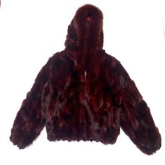 Kashani Women's Wine Full Fox Fur  Hooded Bomber Coat - Dudes Boutique Hooded Burgundy Outerwear For Winter, Burgundy Hooded Outerwear For Winter, Luxury Burgundy Winter Outerwear, Luxury Burgundy Outerwear For Winter, Forearm Tattoo Women, Woman Wine, Wine Color, Fur Fashion, Forearm Tattoo