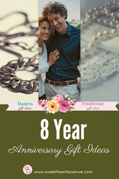 8 Year Anniversary Gifts - Quick Ideas and Suggestions Anniversary Gifts By Year, 8 Year Anniversary Gift, 8 Year Anniversary, Gift Guide For Him, Ultimate Gift Guide, Gift Suggestions, Mens Anniversary Gifts, Quick Gifts