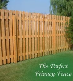 the perfect privacy fence for your backyard