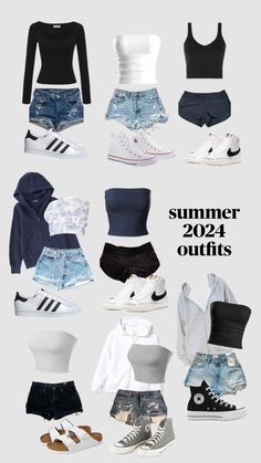 #fyp Outfits For Summer, Cute Nike Outfits, Preppy Summer Outfits, Outfit Inspo Summer, Casual Preppy Outfits, Cute Lazy Outfits, Cute Lazy Day Outfits