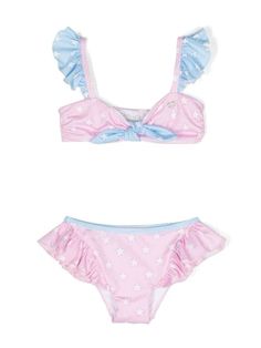 Cutecore Bathing Suit, Cutecore Swimsuit, Yume Kawaii Fashion, Ruffle Pattern, Hat Aesthetic, Outfit Korean, Gucci Kids, Pink Swimsuit, Kenzo Kids