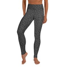 Our super soft, comfortable, & stretchy leggings are perfect for anything from high impact workouts to a relaxing yoga flow. There is also a small, convenient inner pocket sewn into the waistband seam. * 82% polyester, 18% spandex * Material has a four-way stretch, which means fabric stretches and recovers on the cross and lengthwise grains. * Made with a smooth, comfortable microfiber * Raised waistband Please note, it is important to avoid contact with rough surfaces or Velcro in order to maintain the overall appearance & condition. Animal Print Leggings, Relaxing Yoga, Cheetah Animal, Legging Outfits, Stretchy Leggings, Womens Leggings, Print Leggings, Yoga Flow, Outfits With Leggings