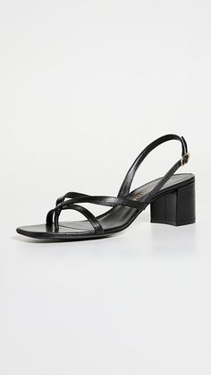 Stuart Weitzman Oasis Slingback Sandals | Shopbop Stuart Weitzman Sandals, Stylish Boots, Heel Caps, Slingback Sandals, Stuart Weitzman Shoes, Slingback Sandal, Rubber Heels, Stuart Weitzman, Black Sandals