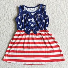 Fabric: Cotton & Spandex Feather:Eco-friendly,Anti-pilling,other Cheerleading Birthday, Balloons Pictures, American Flag Dress, Parade Float Ideas, Girls Boutique Dresses, Birthday Balloons Pictures, Kids 4th Of July, Girls Furniture, July Decoration