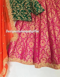 Fully stitched product Perfect for weddings and reception. Fabric details- Top- Intricate embroidery based on chinon Lehenga- Banarasi brocade Dupatta- Sequins on Georgette Can be Customized according to custom measurements. Delivery through FedEx or DHL. Processing time- 8-9 days Festive Pink Brocade Lehenga, Pink Unstitched Banarasi Silk Choli, Semi-stitched Banarasi Silk Lehenga With Embroidered Border, Semi-stitched Pink Brocade Choli, Pink Brocade Lehenga, Festival Pink Brocade Lehenga, Chinon Lehenga, Banarasi Skirt, Brocade Dupatta