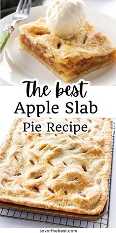 the best apple slab pie recipe