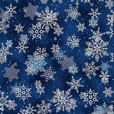 Cotton Snowflakes Snow Winter Christmas Weather Seasonal Holiday Navy Metallic Cotton Fabric Print (V7165-19.5-NAVY/SILVER) Christmas Weather, Crystal Fabric, Wood Snowflake, Snow Crystal, Hoffman Fabrics, Winter Project, Silver Snowflakes, Blue Snowflakes, Metallic Fabric