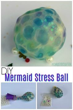 Make your own DIY Mermaid Stress Ball. This is great for including in a calm down kit or as a calm down or sensory tool. #sensorytools #calmdown #calming #calmdownkit #sensoryplay #stressball #sensory #sensoryactivitiesforkids Diy Stressball, Sensory Blocks, Calm Down Kit, Diy Mermaid, Sensory Input, Sensory Crafts, Sensory Tools, Clear Balloons