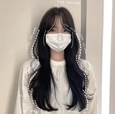 Bangs Long Hair Round Face, Korean Haircut Long, Round Face Hairstyles Long, Layered Haircuts With Bangs, Wolf Haircut, Hair Inspiration Long, Bangs With Medium Hair, Hairstyles For Layered Hair, Trendy Hairstyle