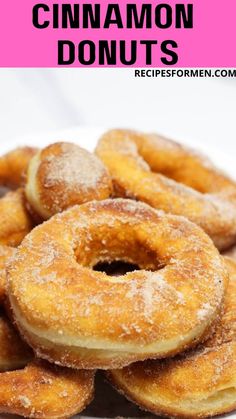 cinnamon sugar donuts