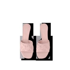 LOUIS VUITTON® - Neo Revival Mule - Light Pink Pink Designer Slides, Luxury Heels, My Shopping List, Trunk Bag, Stole Scarf, Monogram Pattern, Louis Vuitton Sandals, Fame Dr, Leather Denim