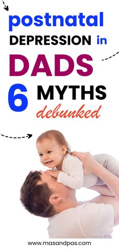 Did you know dads can experience postpartum anxiety and depression just like moms? This article takes an look at 6 myths surrounding fathers and postnatal depression, why new dads are not crazy for feeling depressive symptoms after birth, factors that can make the emotions worse, and why it's so important to understand the truth about fatherhood in the 4th trimester. #postpartumdepression #postnataldepression #fatherhood #postpartumanxiety #postpregnancy 4th Trimester, Parenting Inspiration, After Birth, New Fathers