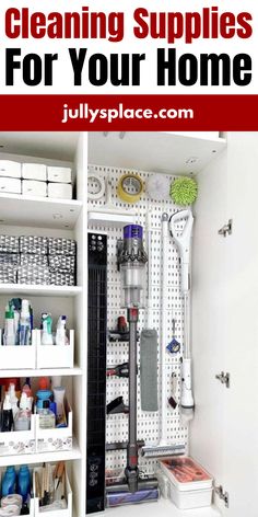 cleaning hacks Cleaning Items Storage, Cleaning Supplies In Pantry, Organizing Cleaning Closet, Cleaning Supply Closet Organization, How To Organize Cleaning Supplies, Cleaning Station Ideas, Cleaning Supplies Closet, Cleaning Product Storage, Cleaning Supply Closet