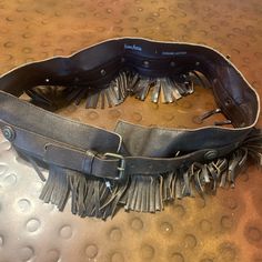 Neiman Marcus Leather Fringe Belt Briwn Western Look Nice Belt In Good Condition, Nice Design, Hard To Find Belt One Size Fits Most , Adjustable Loc-Bags2 Nice Belt, Fringe Belt, Nice Belts, Fringed Belt, Belt Brown, Western Look, Jewelry Lookbook, Leather Fringe, Nice Design