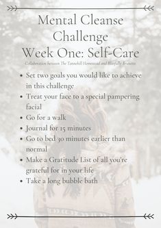 Mental Cleanse Challenge, Mental Cleanse, Positive Journaling, Health Cleanse, Detox Challenge, Week Challenge, Health Journal, Challenge Week, Clear Mind