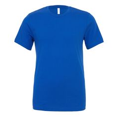 a blue t - shirt on a white background