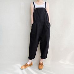 Shabby Chic Outfits, Outfit Wide Leg, Womens Overalls, Wide Leg Pants Casual, Cute Overalls, Shabby Chic Clothes, Cotton Linen Dresses, Cotton Jumpsuit, Corduroy Dress