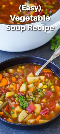 How to Make Vegetable Soup
What I love about this soup is that it comes together in one pot and it’s super easy to make. With minimal mess and maximum flavor, you can’t get much better than that. Follow the simple steps below to be well on your way to a comforting bowl of veggie soup. Fast Vegetable Soup, We Vegetable Soup, Veggie Soup With Canned Veggies, Simple Veggie Soup Recipes, Vegetable Soup From Cans, Easy Vegetable Soup With Canned Vegetables, Quick Vegetable Soup Recipes, Mixed Vegetable Soup Recipes