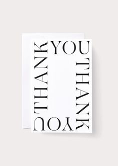 Thank You Card Noat Thank You Typography, Cotton Tree, Envelope Cover, Gratitude Cards, Letterpress Cards, Gold Foil Print, Tree Free, Letterpress Printing, Custom Cards