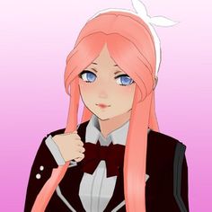 Yansim Oc, Yendere Simulator, Yandere Simulator Characters, Yandere Girl, Student Book, Yandere Simulator, Barbie Movies, Cute Cartoon Wallpapers