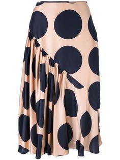 Rok Midi, Detail Couture, Rok Outfit, Skirt Collection, Sewing Pants, African Fashion Skirts, Ruched Skirt, Polka Dot Skirt