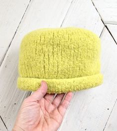 Soft Hats, Boiled Wool, Cloche Hat, Berets, Top Seller, Embroidered Silk, Lime Green, Print Making, Caps Hats