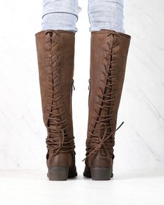 Very Volatile - Miraculous Knee High Zip Boot in More Colors – Shop Hearts Knee High Heels, High Heel Boots Knee, Corset Lace, Boho Style Dresses, Womens Knee High Boots, Lace Back, Lug Sole, High Heel Boots, Stacked Heel