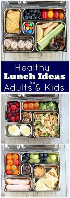 healthy lunch ideas for adults and kids