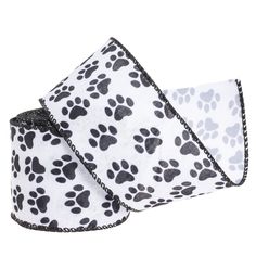 PRICES MAY VARY. Vivid, lively animal elements wired edge ribbon, black and white, the classic color that never goes out of style Dog Paw pattern printed ribbon with wired edge, bright colors, country style decoration ribbons, can add a relaxed and happy atmosphere for you in home decoration The animal pattern ribbon is made of high quality polyester material, the texture of imitation burlap, sturdy and soft, with 2 thin wires inside the edges and easy for you to get needed shapes The white and Home Party Decorations, Animal Party Decorations, Ribbon White, Paw Pattern, Printed Ribbon, Dog Paw Print, Black Animals, Dog Bone, Dog Paw