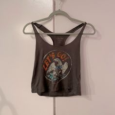 Used To Be One Of My Favorites! Has A Vintage Look To It. No Stains Or Rips. In Perfect Condition And Looks Brand New. Forever 21 Graphic Print Crop Top For Summer, Forever 21 Casual Tank Top, Casual Graphic Print Tank Top For Day Out, Graphic Tank, Forever 21 Tops, Vintage Graphics, Forever 21, Vintage Looks, Aesthetic Clothes