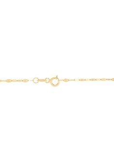 Set in 10K Yellow Gold, this stunning necklace from Belk & Co. is finished with a twisted lariat design. | Belk & Co Mirror Twist Lariat Necklace in 10K Yellow Gold, 16 in Oval Yellow Gold Jewelry With Delicate Chain, 14k Yellow Gold Lariat Jewelry, Gift Oval Link Satellite Chain Jewelry, Gift Jewelry With Satellite Chain And Oval Link, Gift Satellite Chain Jewelry With Oval Link, Delicate Yellow Gold Jewelry With Spring Ring Clasp, Elegant Adjustable Necklaces With Spring Ring Clasp, Elegant Yellow Gold Necklace With Lobster Clasp, Yellow Gold Formal Necklace