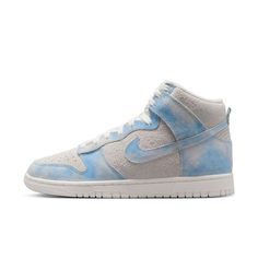 [FD0882-400] Womens Nike DUNK HIGH SE 'CLOUDS CELESTINE BLUE' (W) WHY PURCHASE FROM US? Free shipping on most orders within the US Always 100% authentic We ship within 24 hours (not including weekends or holidays) All items ship from our facilities in the US (New Jersey & Florida) All sizes are quoted in US sizes Your order will ship via USPS or UPS with a traceable tracking number Quick response to customer inquires High feedback score Ship all items in secure packaging International shipping offered via the eBay Global Ship Program Nike and Jordan brand products are not eligble for International Shipping FEATURES Style: FD0882-400 Color: Celestine Blue/Sail Gender: Womens BOX CONDITION NOTE: BOXES MAY HAVE MINOR DAMAGES DUE TO NATURAL SHIPPING AND STORAGE REASONS. DAMAGE MAY INCLUDE SLIG Nike Dunk High Women, Nike Dunk High, Dunk High, Womens Tennis, Basketball Sneakers, Nike Womens, Nike Shoes Women, Nike Dunk, Stylish Sneakers