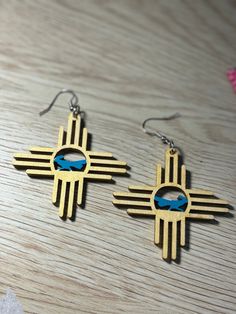 Wood painted Zia roadrunner earrings Southwestern Style Gold Earrings For Gift, Southwestern Style Gold Earrings For Gifts, Road Runner, Painting On Wood, Favorite Jewelry, Jewelry Earrings Dangle, Etsy Earrings, Dangle Drop Earrings, Accessory Gift