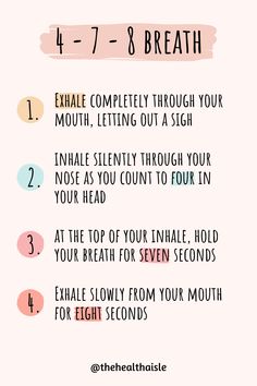 Breathing Exercises To Calm Down, Deep Breathing Techniques, Nasal Breathing Exercises, 4 7 8 Breathing Sleep, Quick Breathing Exercises, Deep Breathing Exercises Calm Down, Breathing Exercises For Asthma