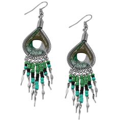 Height: 80mm


Width: 20mm



Thickness: 3mm 




Stone color: green & black



Total number of stones:  48 




Metal:  stainless steel



Finish:  high polish Green Metal Chandelier Earrings, Green Bohemian Metal Chandelier Earrings, Green Metal Bohemian Chandelier Earrings, Green Bohemian Chandelier Earrings, Green Teardrop Metal Earrings, Silver Beaded Metal Earrings, Nickel-free Green Metal Beaded Earrings, Green Metal Jewelry With Silver Beads, Green Metal Beaded Drop Earrings