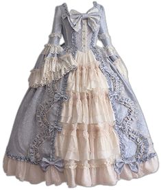 Victorian Dress Costume, 1800s Dresses, Victorian Ball Gowns, Gothic Victorian Dresses, Gaun Abad Pertengahan, Rococo Dress, Victorian Gown, 18th Century Dress, Rococo Fashion