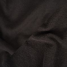 You’ll find it impossible to terry yourself away from the lush textures of this Black Cotton French Terry! Known for its absorbency, this particular french terry features a smooth black cotton face and a black looped backing that is sure to provide a super-soft wear. With a small amount of give throughout, use this breathable, malleable fabric for loungewear including sweatpants, sweatshirts, and comfy bodycon dresses. Opaque, a lining will not be needed for most projects. Black French, Mood Fabrics, Fabric Black, French Terry Fabric, Pantone Color, Fashion Fabric, Find It, French Terry, Black Cotton