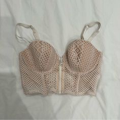 Worn Once Maybe Basically Brand New - No Damage Price Negotiable, Send Me An Offer!! Corset Bra, White Cream, Cream White, Women's Intimates, Victoria's Secret, Brand New, Bra, Cream, Women Shopping